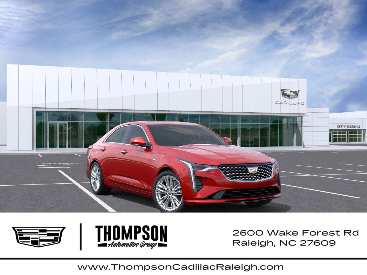 New 2025 Cadillac CT4 Premium Luxury w/ Technology Package AWD/4WD image 1