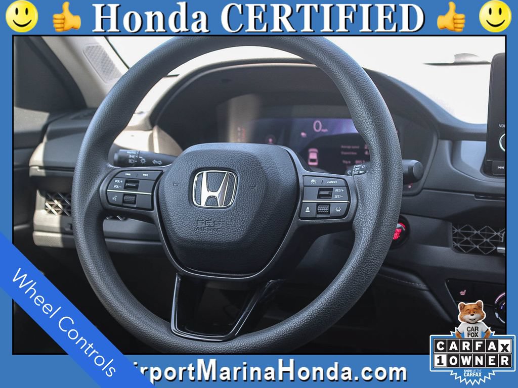 Certified 2023 Honda Accord EX image 12