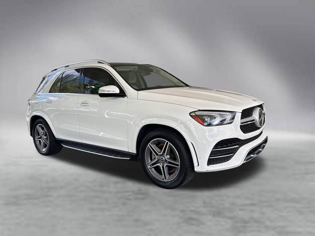 Used 2022 Mercedes-Benz GLE 450 4MATIC w/ AMG Line Exterior video 2