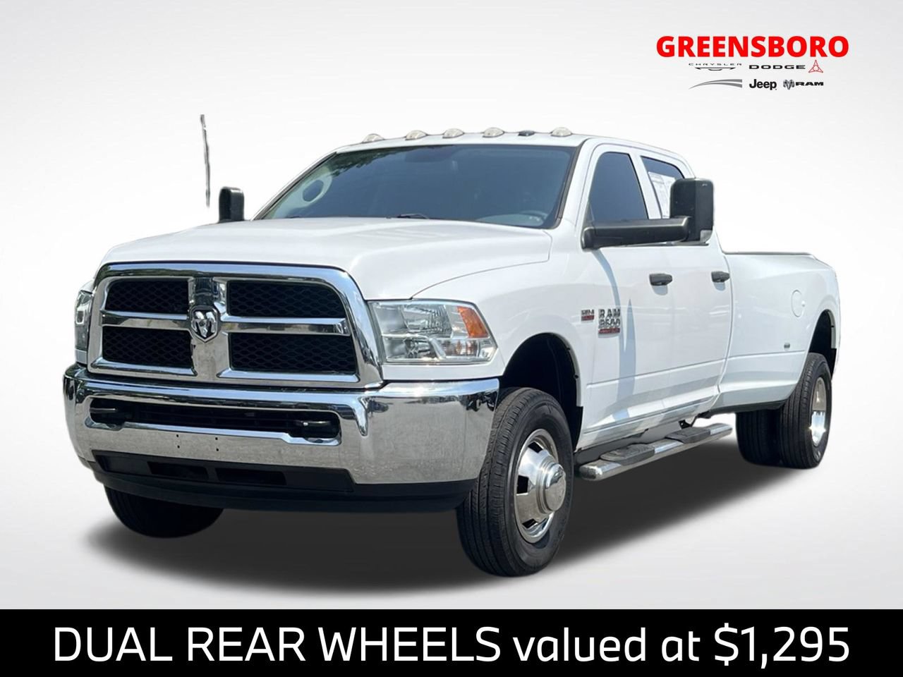 Used 2018 RAM 3500 Tradesman w/ Chrome Appearance Group