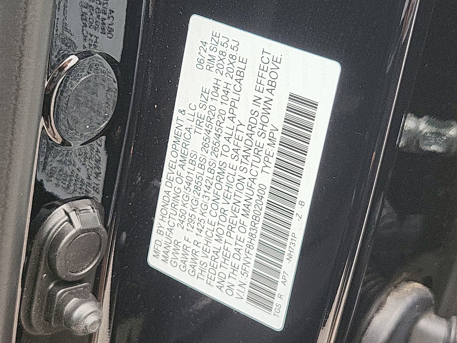 Used 2024 Honda Passport Black Edition image 24