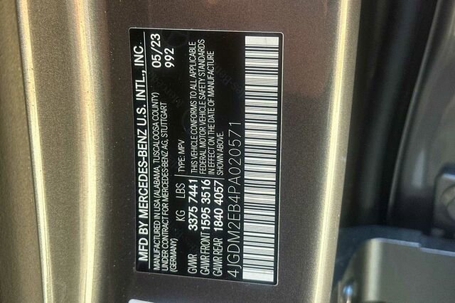 Certified 2023 Mercedes-Benz EQS 450+ 4MATIC SUV image 40