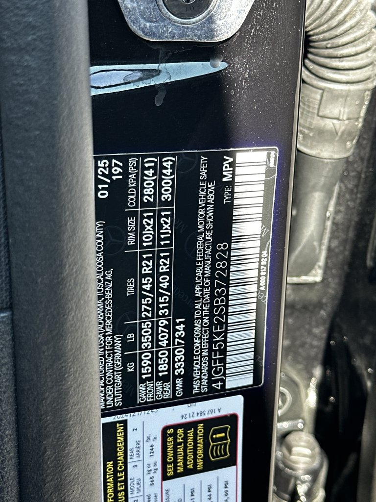 Certified 2025 Mercedes-Benz GLS 450 4MATIC w/ AMG Line Exterior image 35