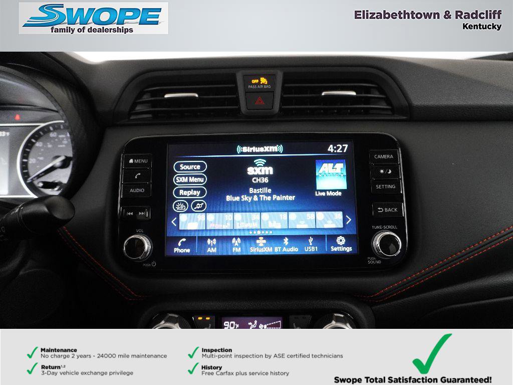 New 2025 Nissan Versa SR w/ Trunk Package FWD image 5