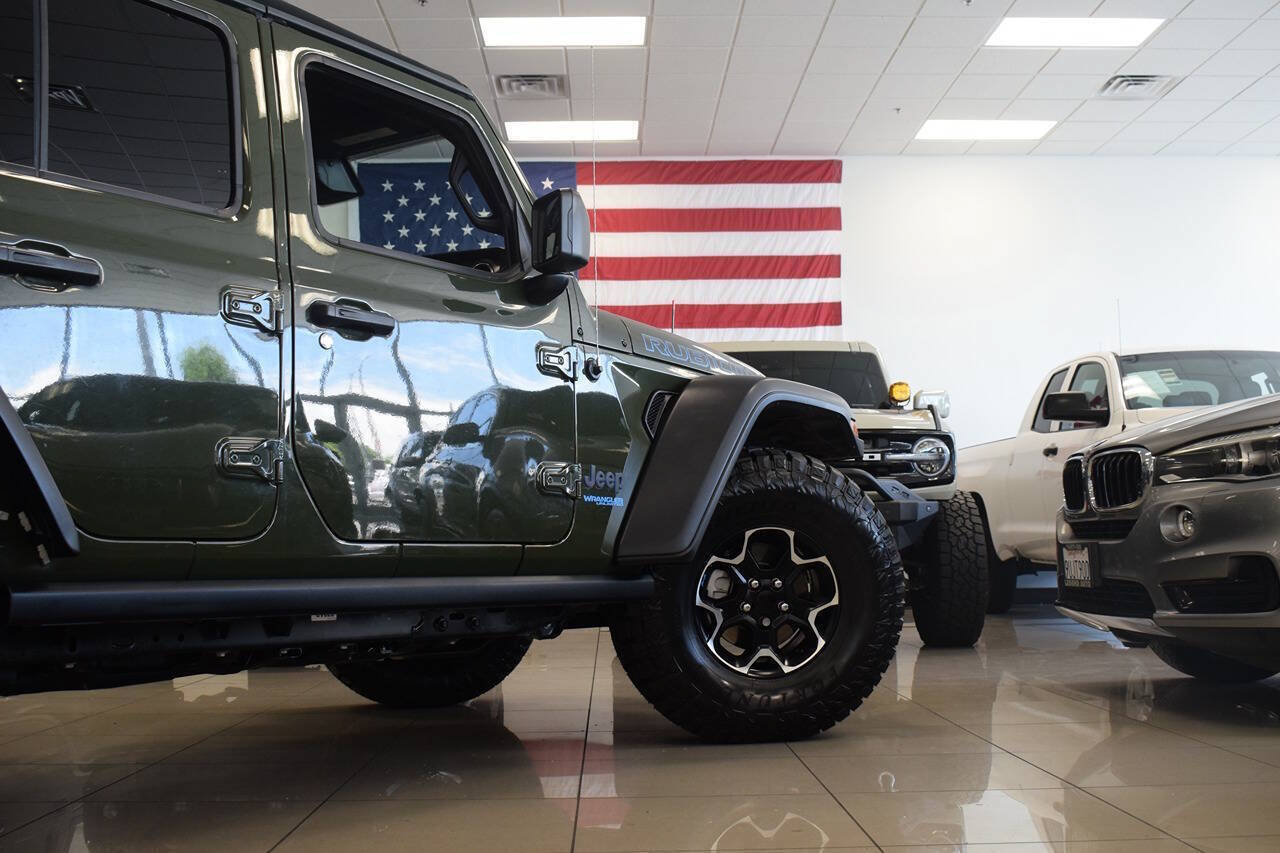 Used 2022 Jeep Wrangler Unlimited Rubicon 4xe w/ Cold Weather Group AWD/4WD image 20