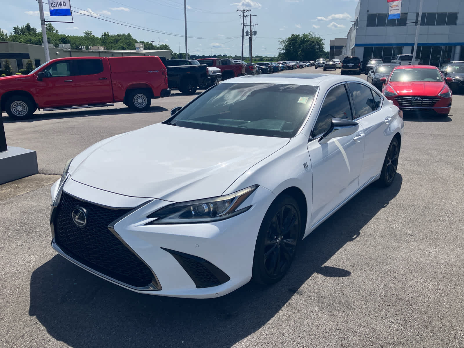 Used 2021 Lexus ES 350 F Sport w/ Accessory Package FWD image 3
