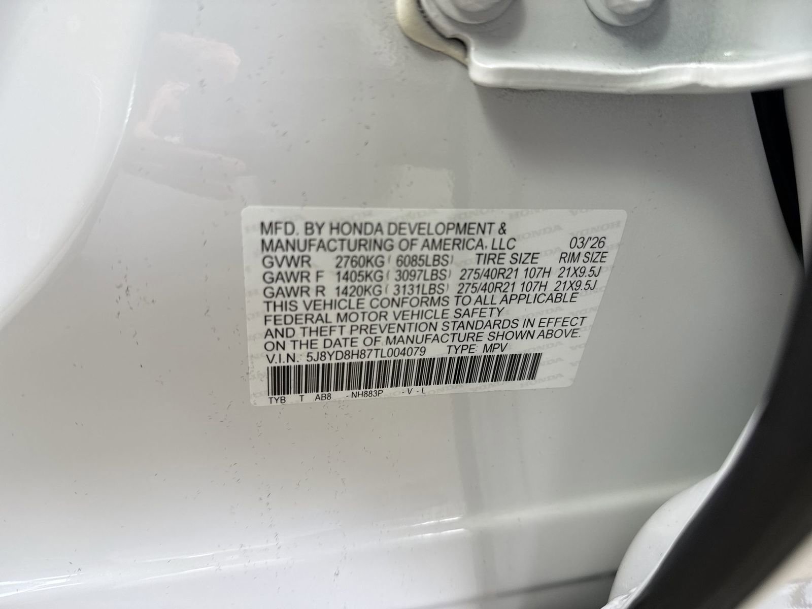 New 2026 Acura MDX Type S image 36