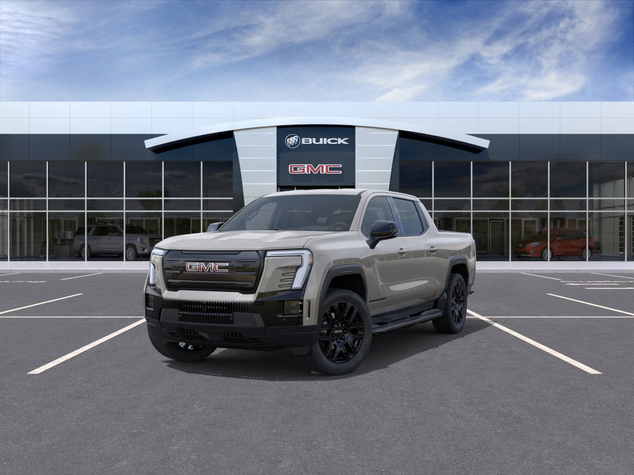 New 2026 GMC Sierra EV Elevation w/ LPO, Elevation Dark Package AWD/4WD image 8