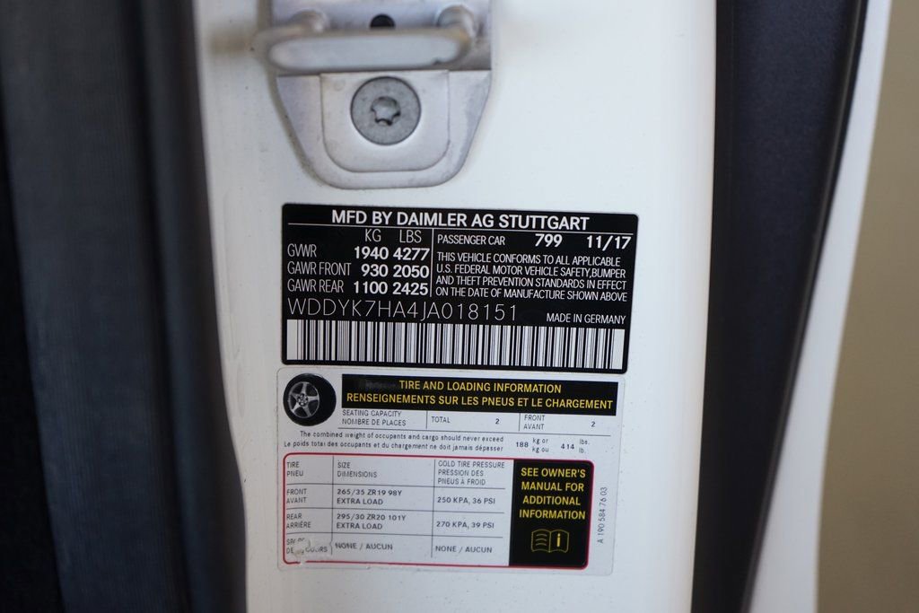 Used 2018 Mercedes-Benz AMG GT Roadster image 30