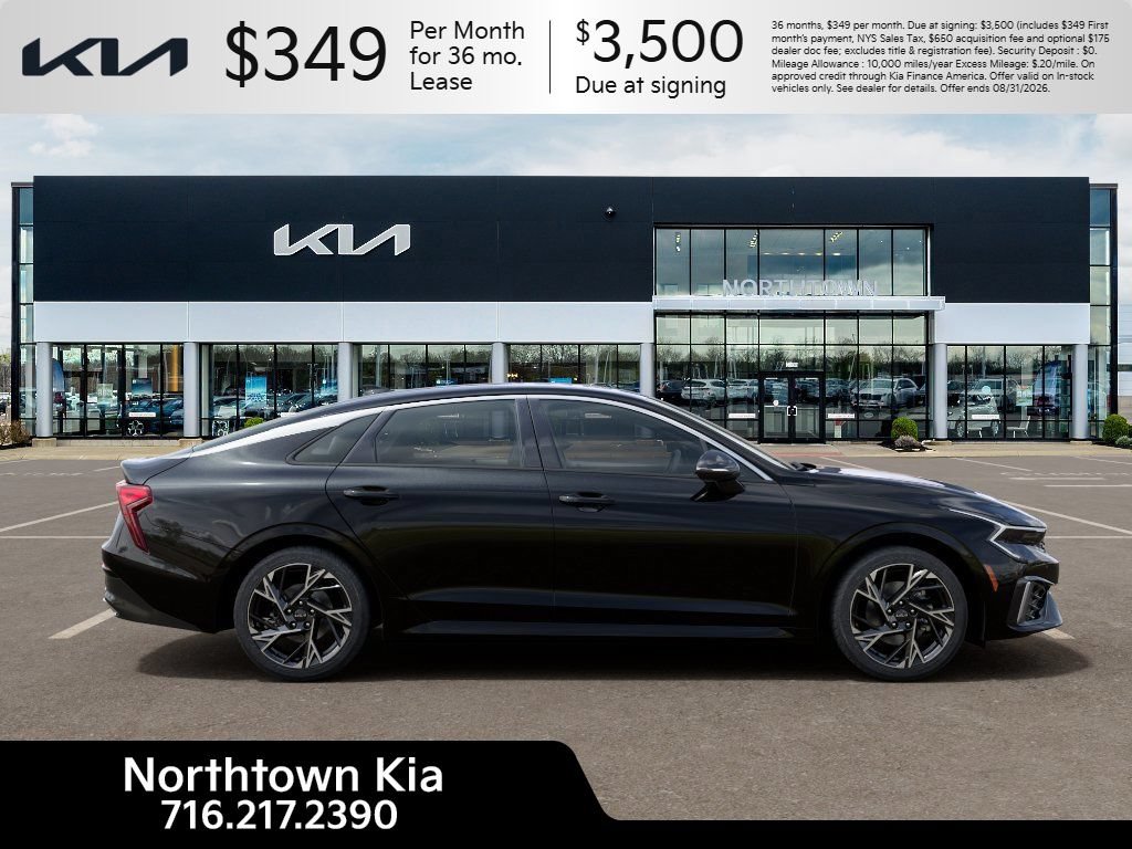 New 2026 Kia K5 GT-Line w/ GT-Line Red Interior Package AWD/4WD image 8