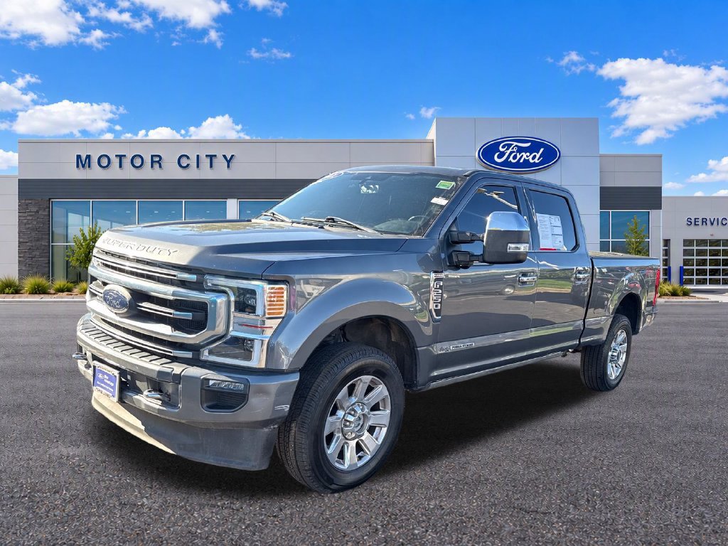 Certified 2021 Ford F250 Platinum w/ FX4 Off-Road Package AWD/4WD image 3