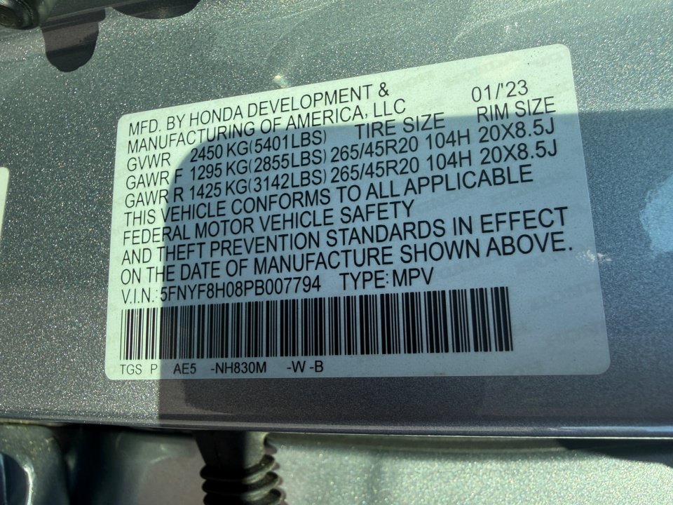 Certified 2023 Honda Passport Elite image 35