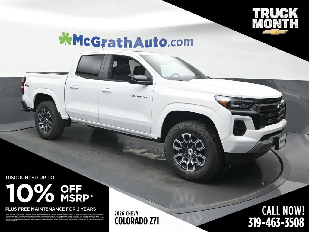 New 2026 Chevrolet Colorado Z71 w/ Z71 Convenience Package 2 image 1