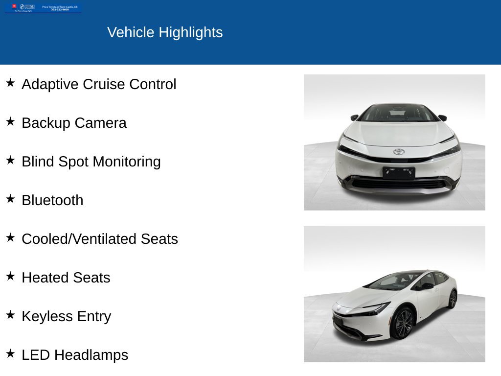 Used 2024 Toyota Prius Limited w/ Limited Premium Package AWD/4WD image 2