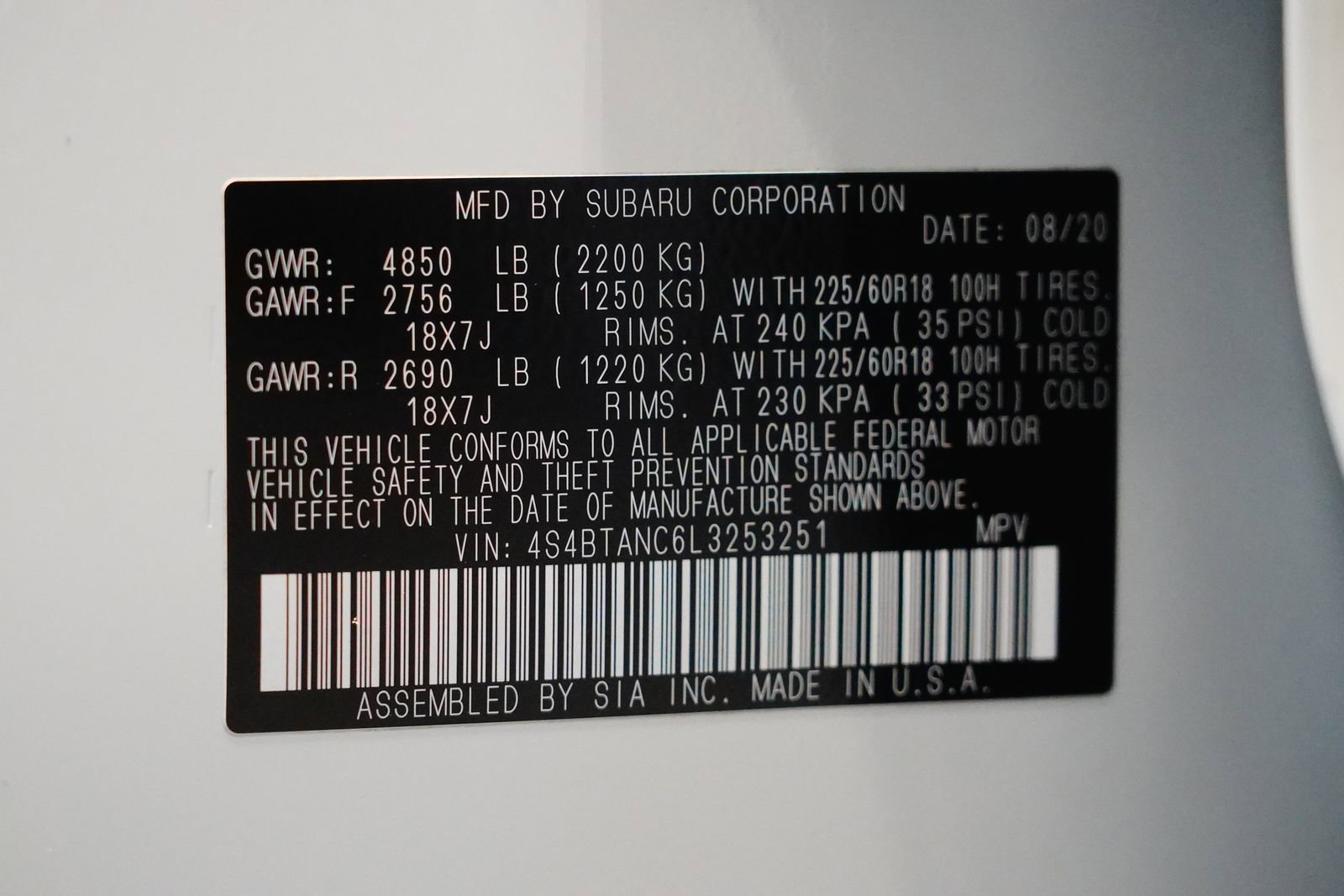 Used 2020 Subaru Outback Limited w/ Popular Package #2 image 34