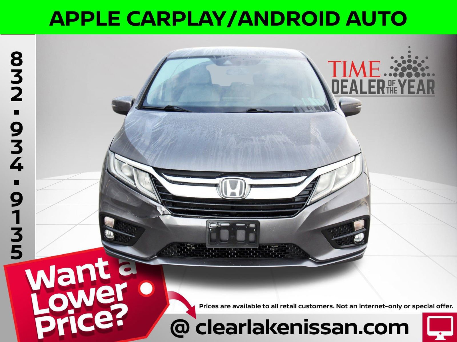 Used 2019 Honda Odyssey EX image 2