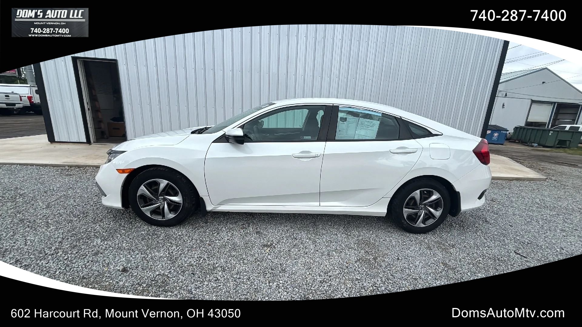 Used 2019 Honda Civic LX image 1