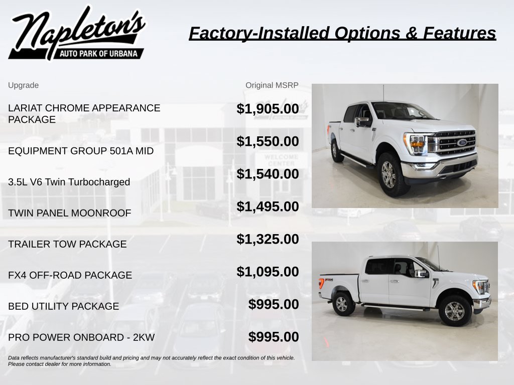 Used 2022 Ford F150 Lariat AWD/4WD image 4