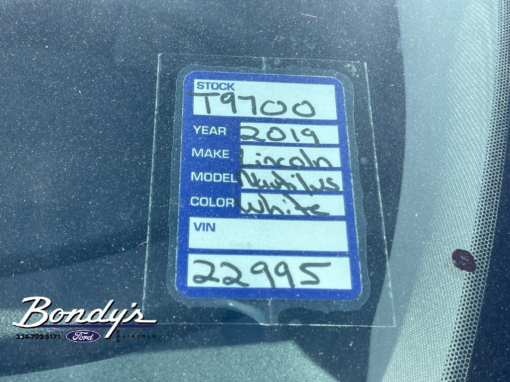Used 2019 Lincoln Nautilus Select FWD image 21