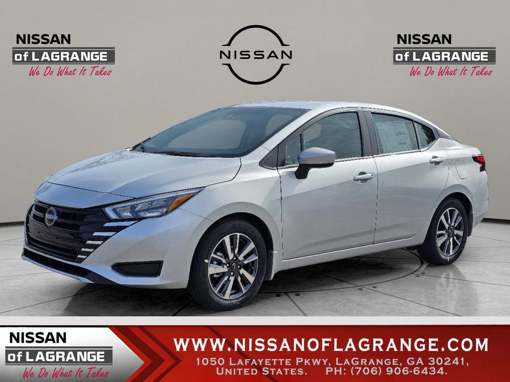 New 2025 Nissan Versa SV w/ Trunk Package image 1