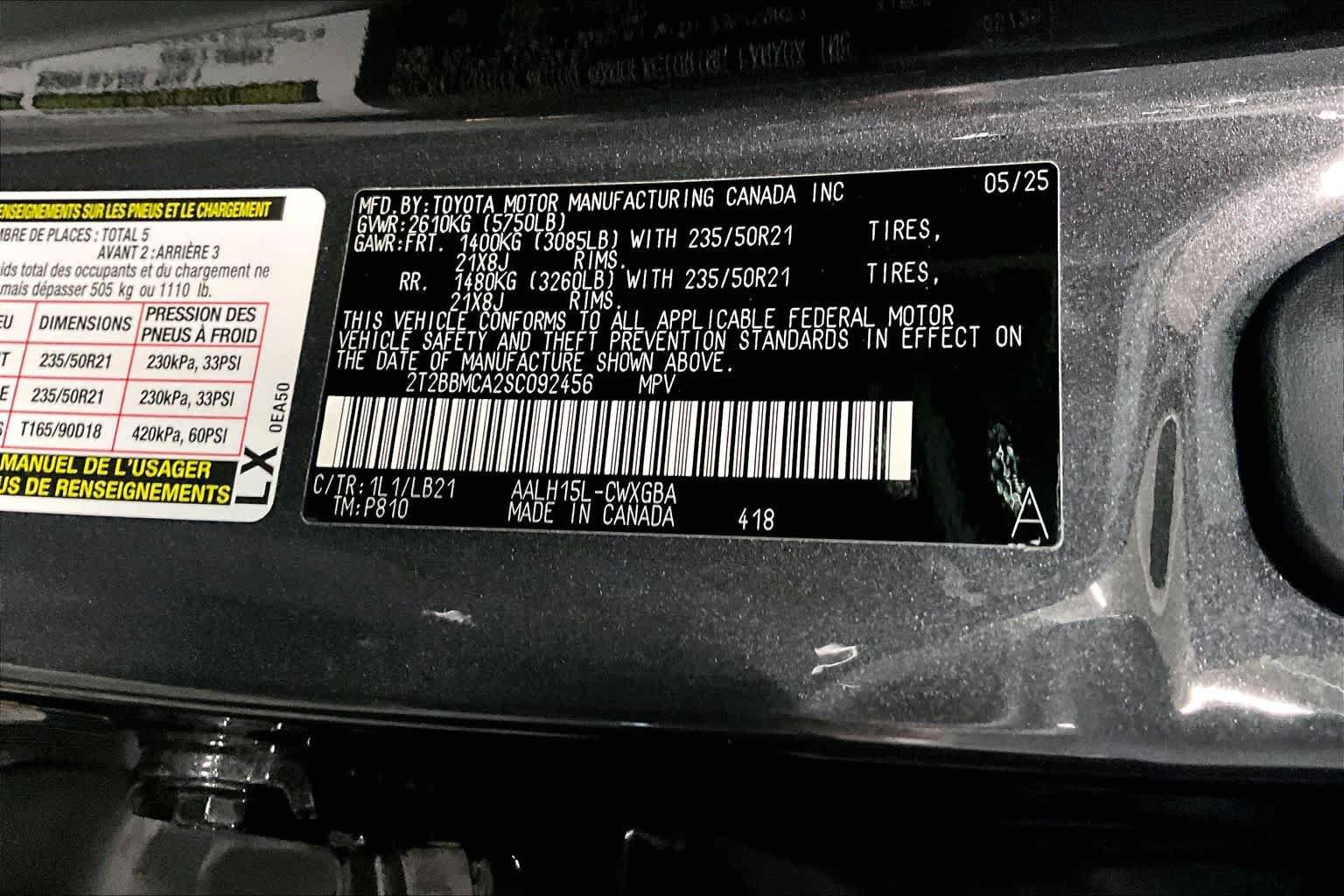 Used 2025 Lexus RX 350 w/ Convenience Package AWD/4WD image 37