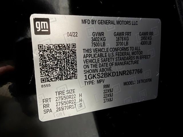 Used 2022 GMC Yukon SLT w/ SLT Luxury Package AWD/4WD image 34