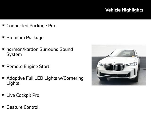 Used 2024 BMW X5 xDrive40i w/ Premium Package AWD/4WD image 5