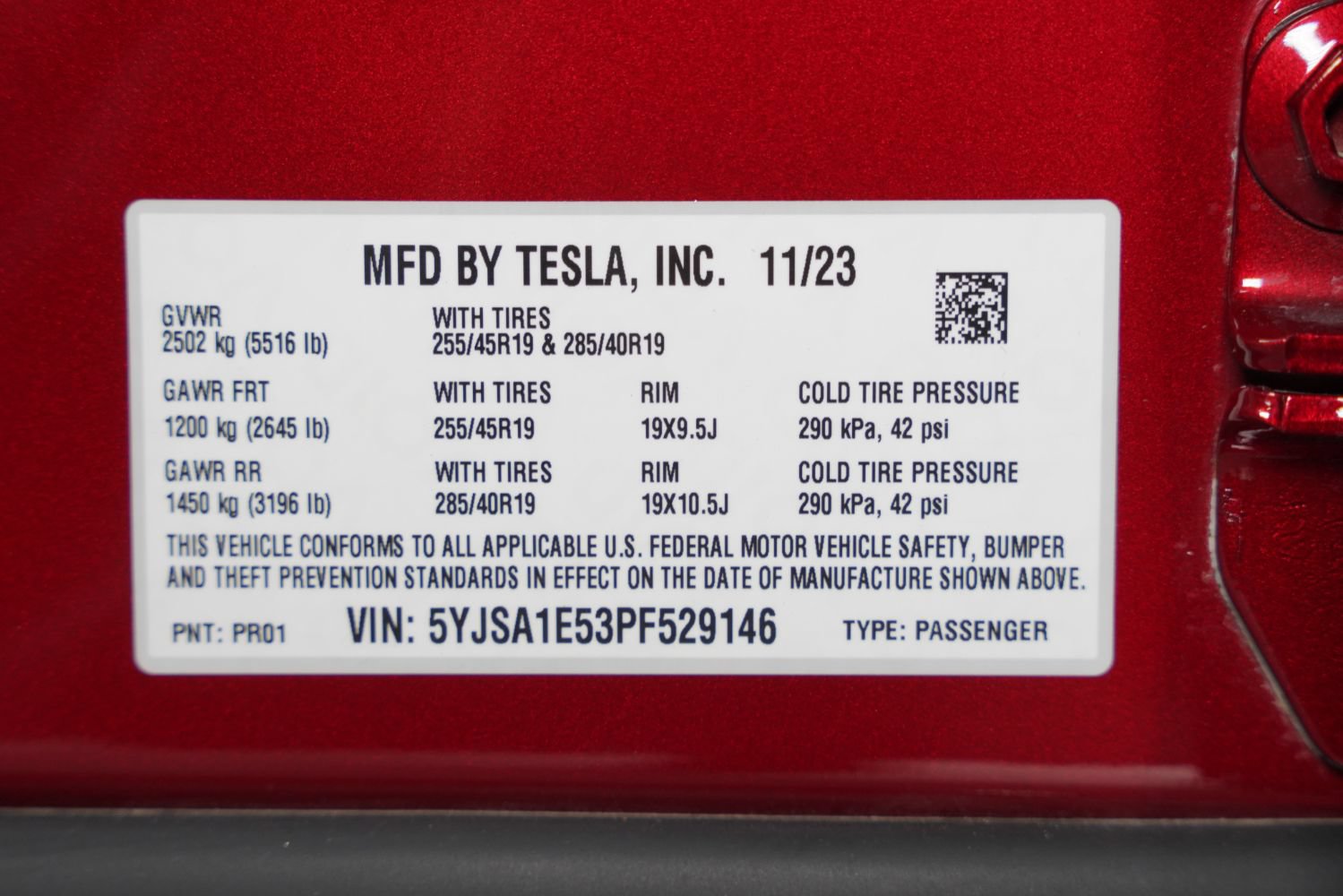 Used 2023 Tesla Model S Standard Range AWD/4WD image 44