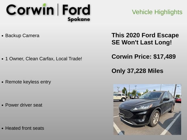 Used 2020 Ford Escape SE AWD/4WD image 6