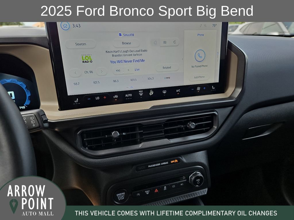 Used 2025 Ford Bronco Sport Big Bend w/ Convenience Package AWD/4WD image 25