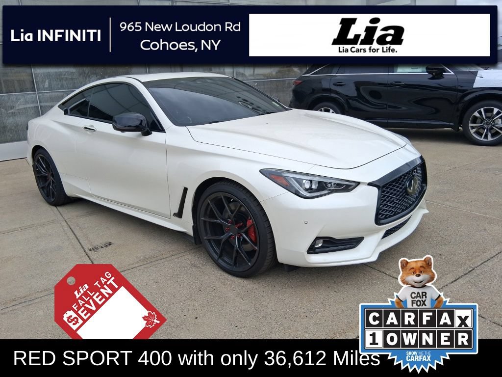 Used 2022 INFINITI Q60 Red Sport 400 w/ Proactive Package
