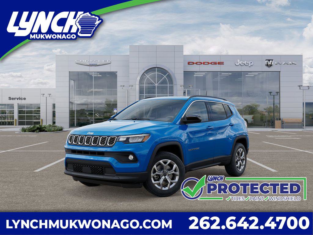 New 2025 Jeep Compass Latitude w/ Sun & Sound Group