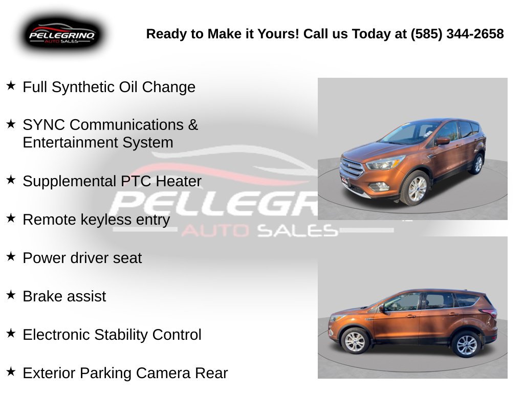 Used 2017 Ford Escape SE w/ SE Cold Weather Package AWD/4WD image 5