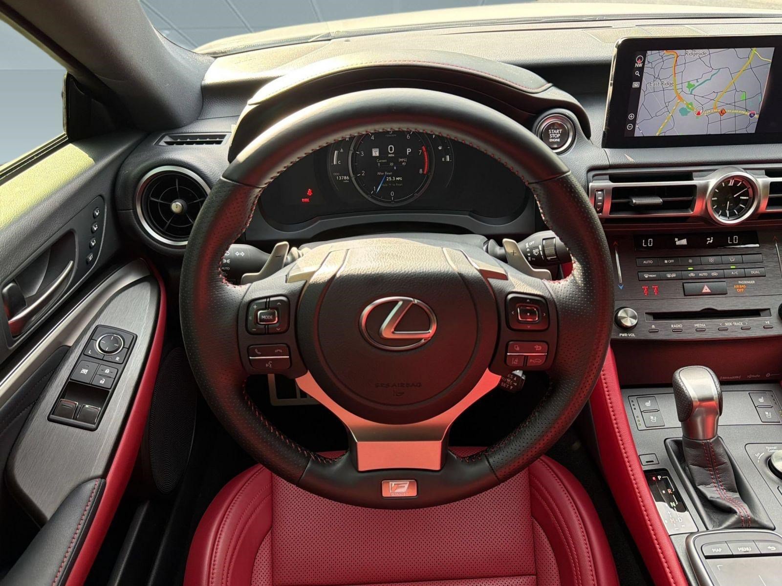Used 2025 Lexus RC 350 F Sport w/ Navigation Package RWD image 11