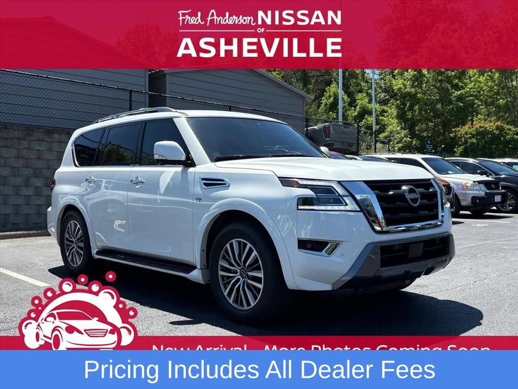 Certified 2022 Nissan Armada SL w/ Captain's Chairs Package