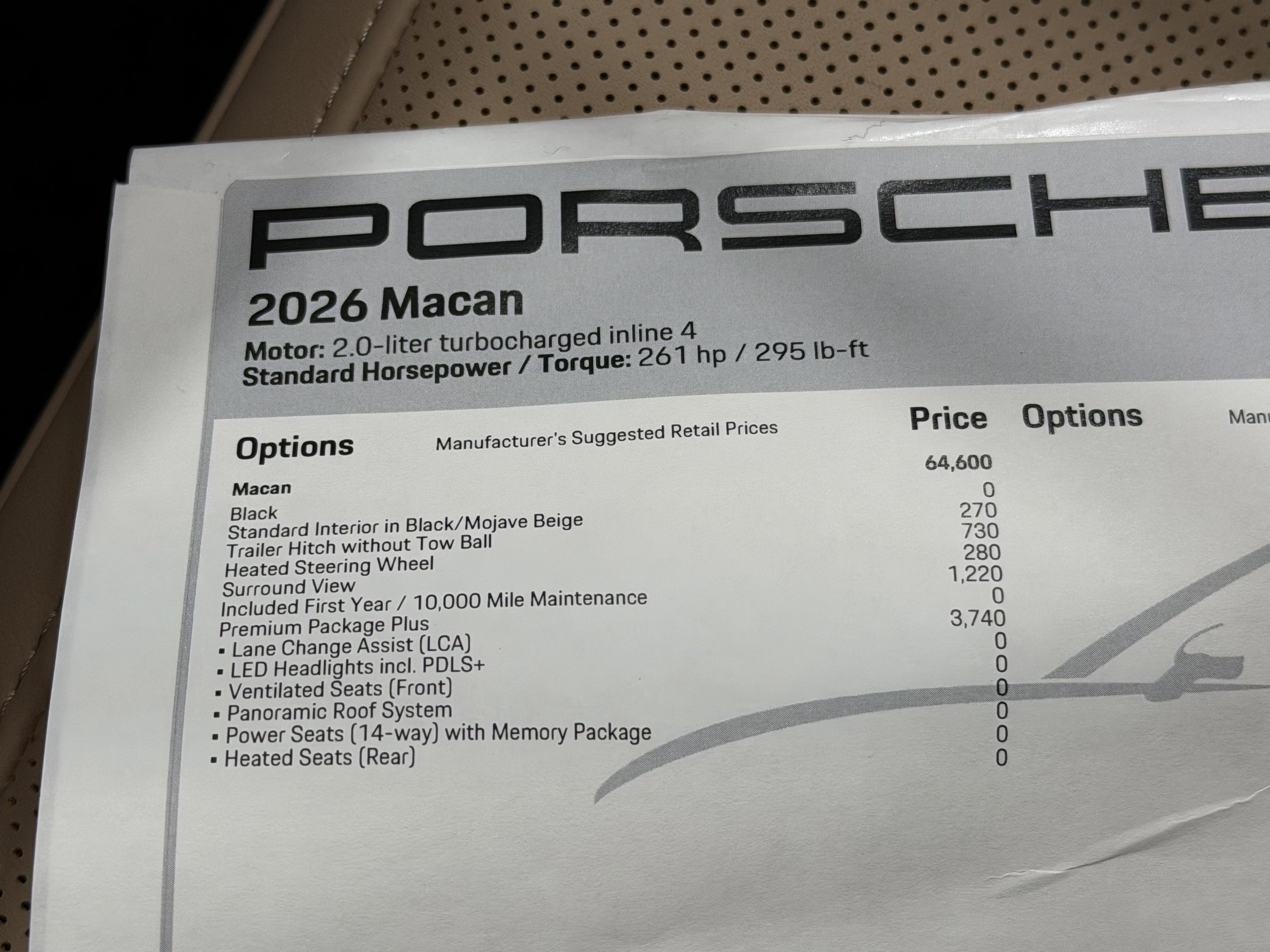 New 2026 Porsche Macan image 56