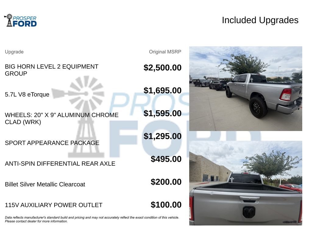 Used 2020 RAM 1500 Lone Star AWD/4WD image 3