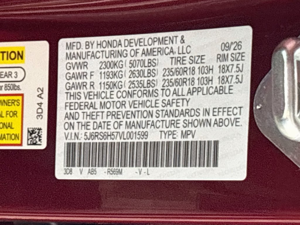 New 2027 Honda CR-V Sport image 25