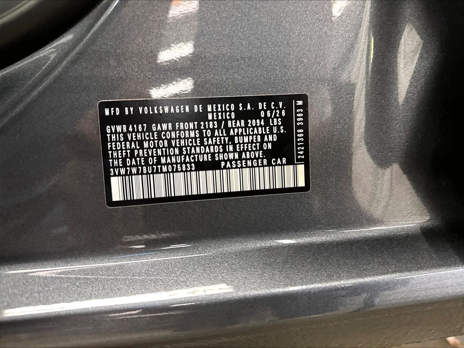 New 2026 Volkswagen Jetta SE FWD image 14