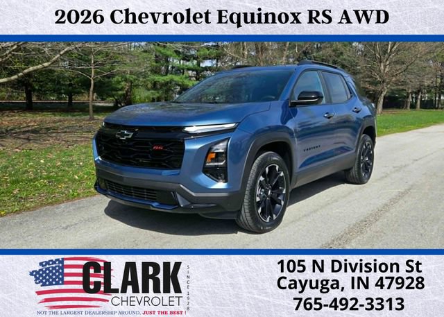 New 2026 Chevrolet Equinox RS w/ Convenience Package III AWD/4WD image 1