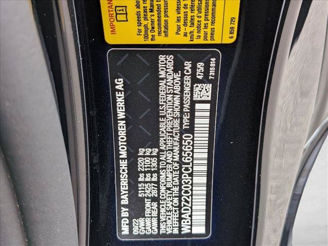 Used 2023 BMW 840i Convertible w/ Comfort Seating Package RWD image 20