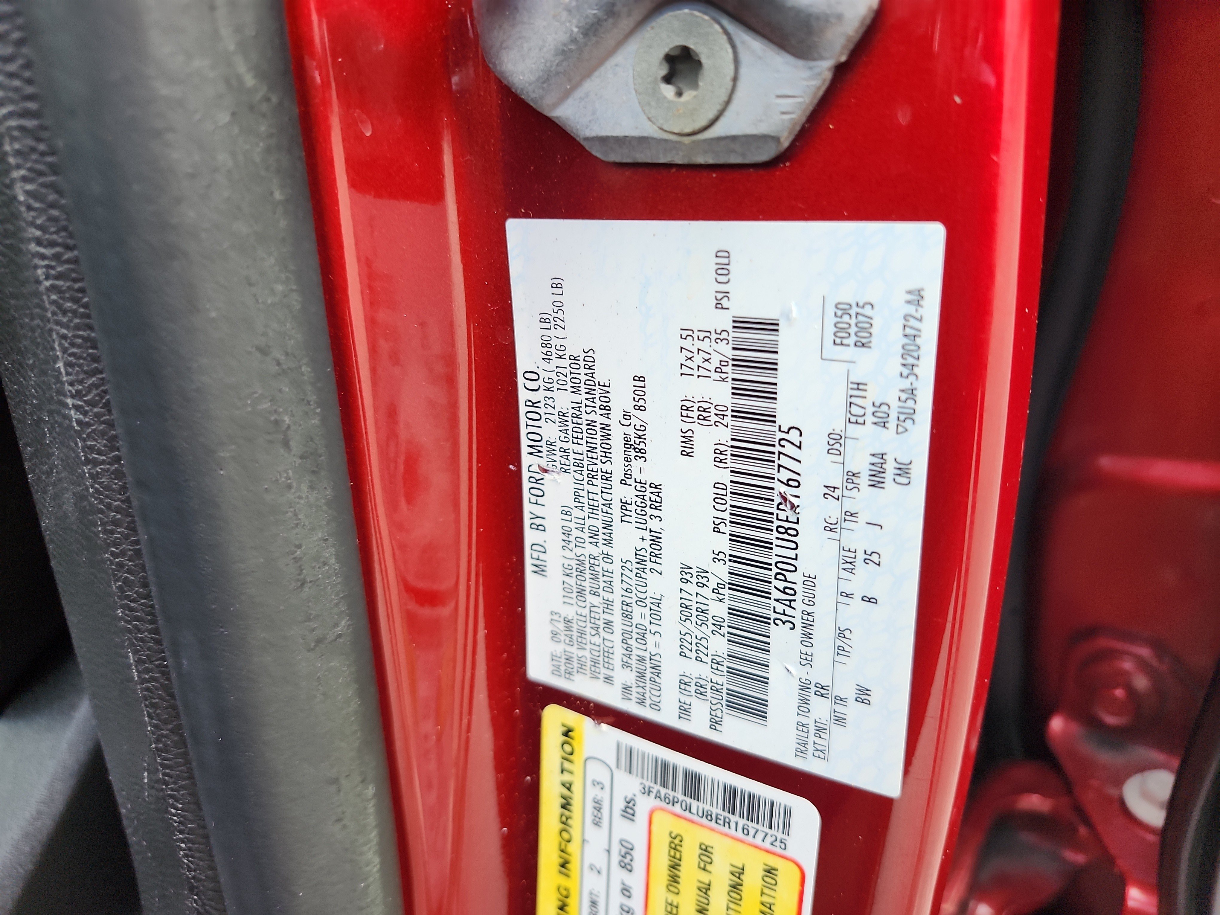 Used 2014 Ford Fusion SE w/ Equipment Group 502A FWD image 23