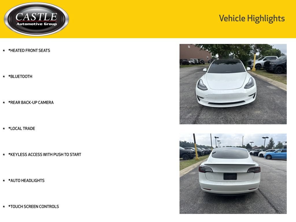 Used 2021 Tesla Model 3 Performance AWD/4WD image 3