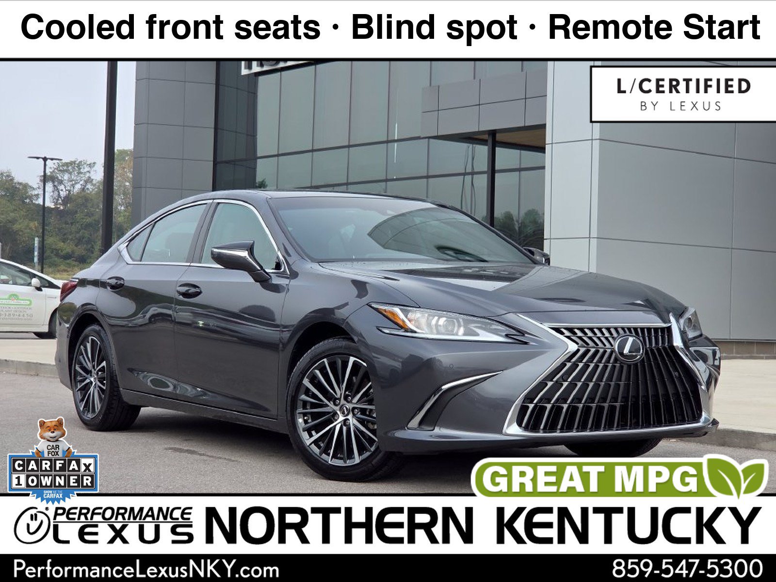 Certified 2025 Lexus ES 350 w/ Premium Package