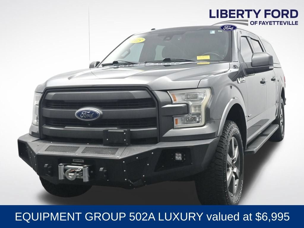 Used 2015 Ford F150 Lariat w/ Equipment Group 502A Luxury