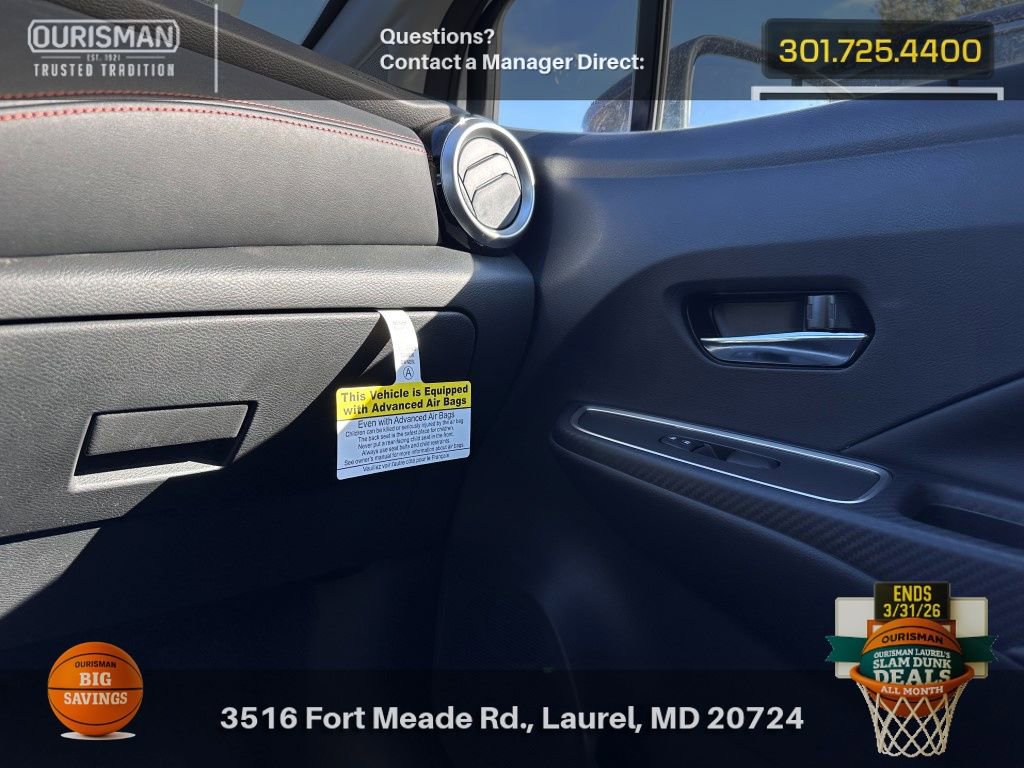 New 2025 Nissan Versa SR w/ Trunk Package image 27