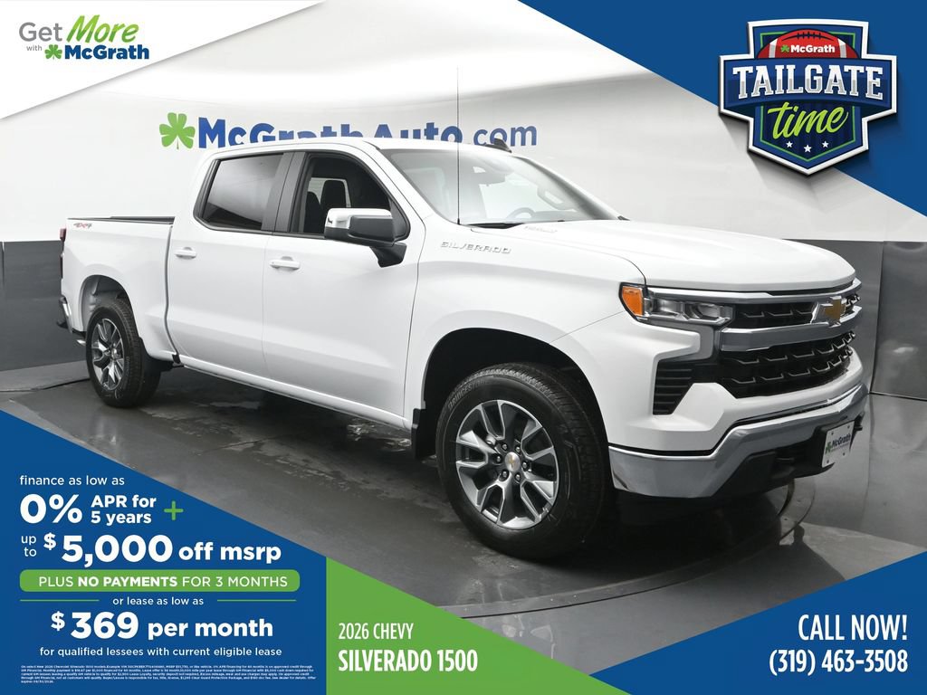 New 2026 Chevrolet Silverado 1500 LT w/ All Star Edition Plus