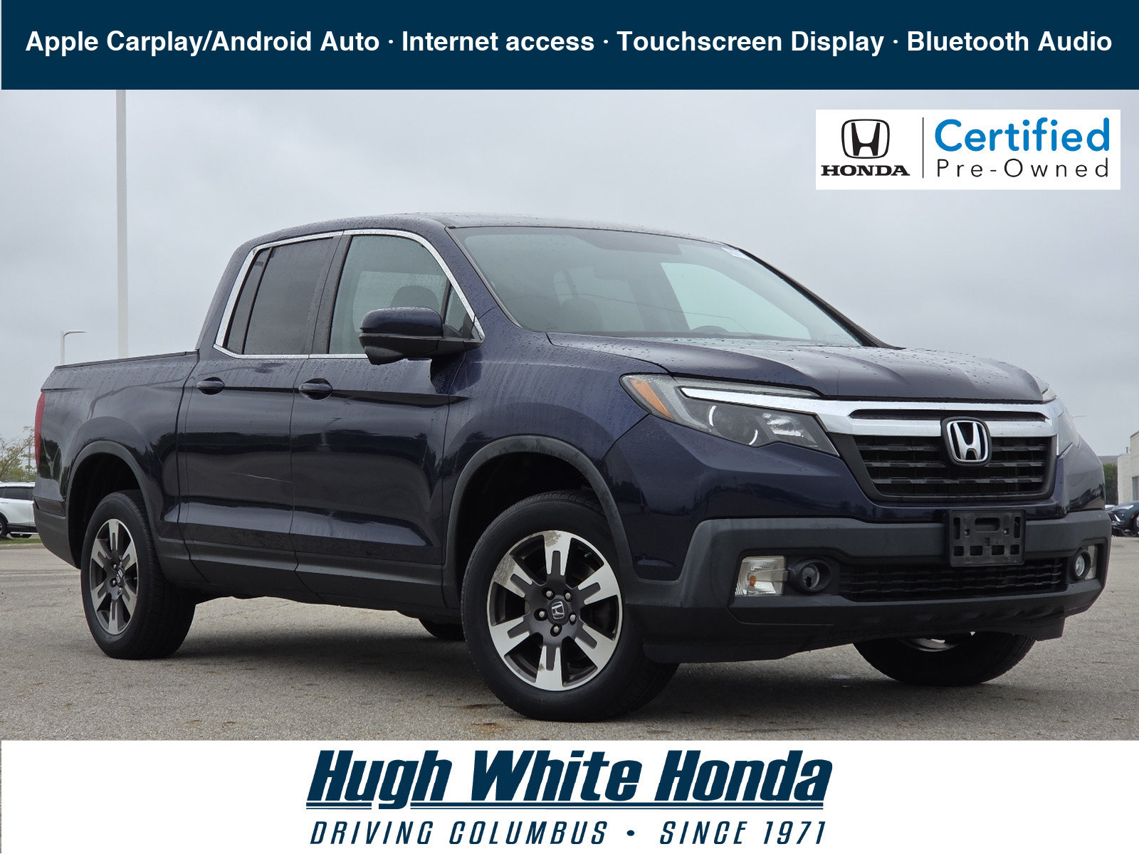 Used 2018 Honda Ridgeline RTL-T