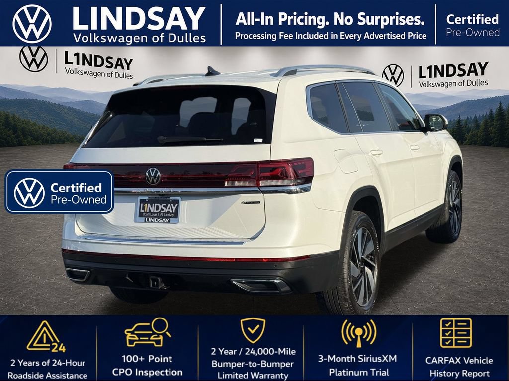 Certified 2024 Volkswagen Atlas SEL AWD/4WD image 8