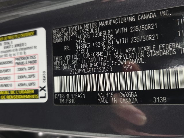 Certified 2026 Lexus RX 350h w/ Convenience Package AWD/4WD image 10